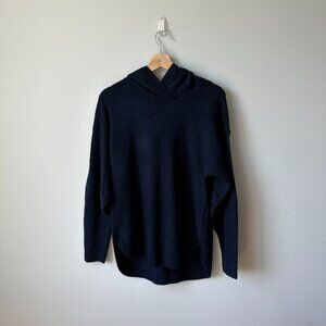Gap light weight navy knit hoodie